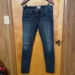 Current/Elliott Straight Leg Blue Jeans